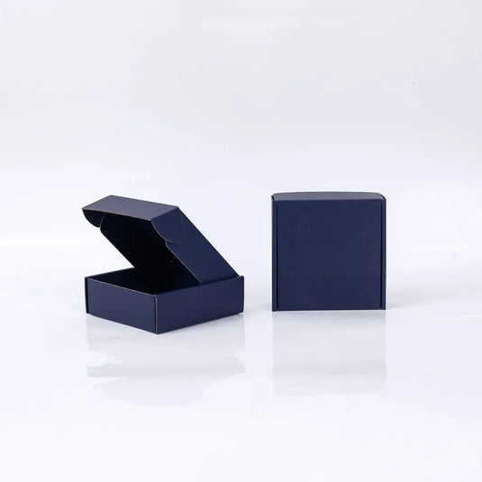 Dark Blue Cardboard Boxes – Blue Linen Corrugated Mailer Boxes | Shipping Boxes Recyclable