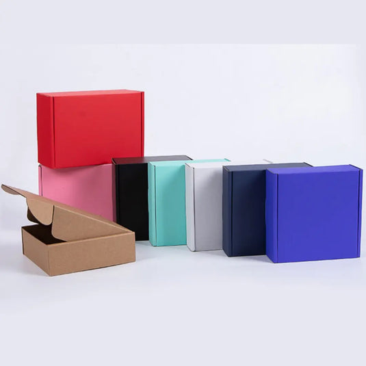 Dark Blue Cardboard Boxes – Blue Linen Corrugated Mailer Boxes | Shipping Boxes Recyclable