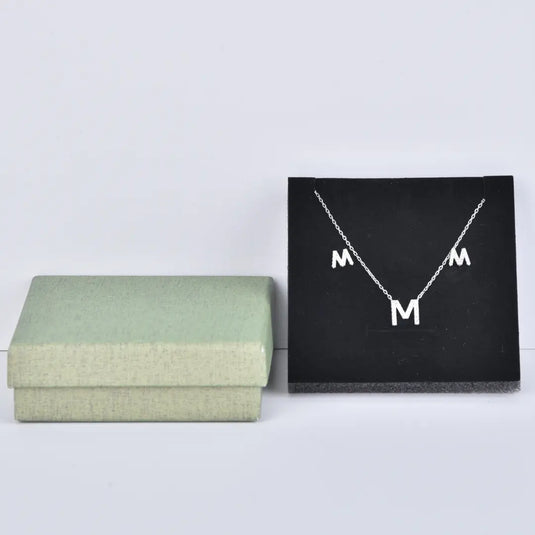 Green Two-Piece Jewelry Boxes | 9x9x3cm Rigid Gift Box | In Stock